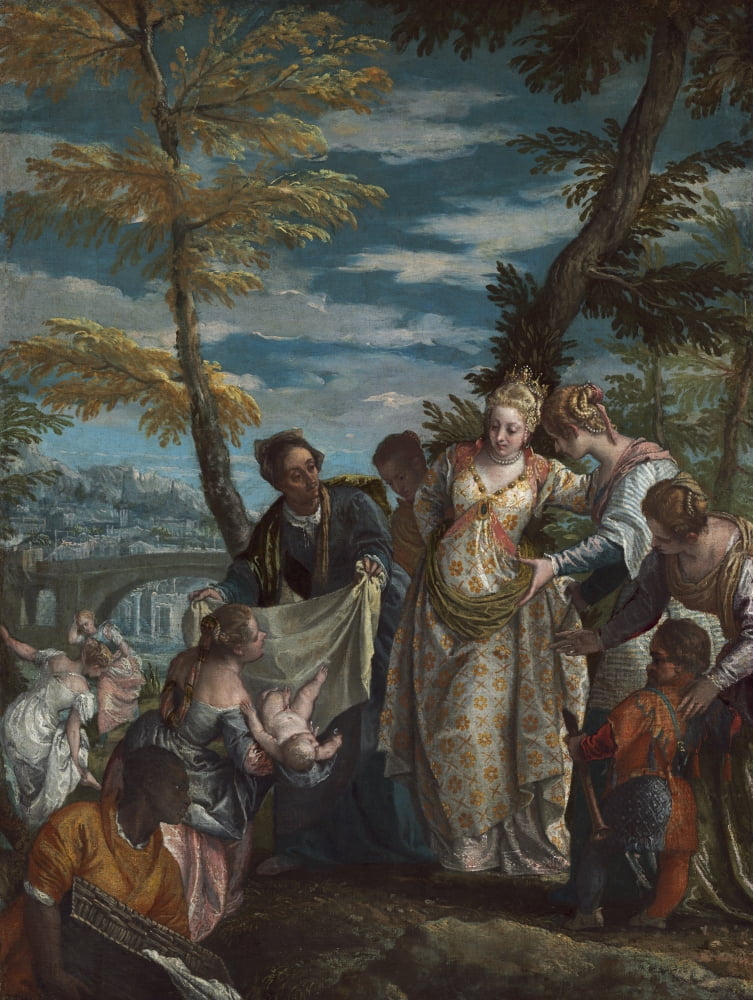 The Finding Of Moses Canvas Art -  (24 x 36)