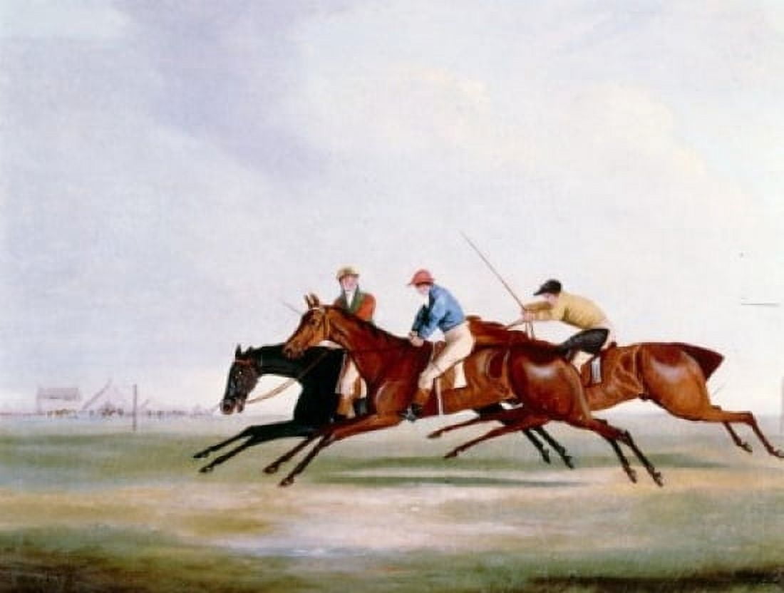 The Finish by Henry Alken Sr (1785-1851) Canvas Art - Henry Alken Sr (24 x 36)