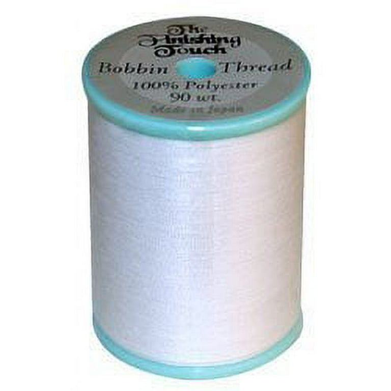 The Finishing Touch Embroidery & Sewing Bobbin Thread 1100yds. 100% Polyester 90wt. 5 Spools