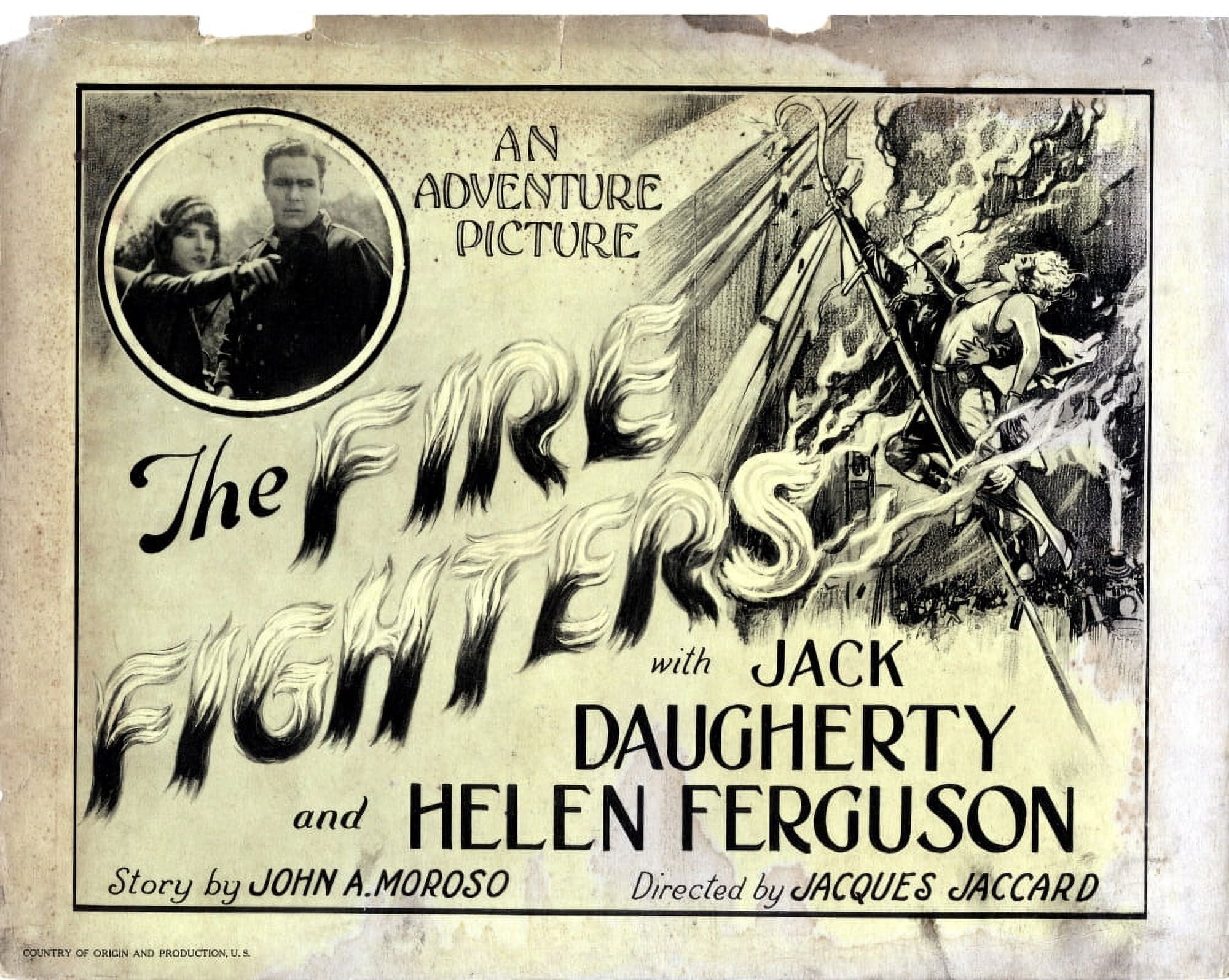 The Fire Fighters Canvas Art - (28 x 22)