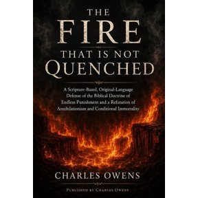 The Fire That Is Not Quenched: A Scripture-Based, Original-Language Defense of the Biblical Doctrine of Endless Punishme, (Paperback)