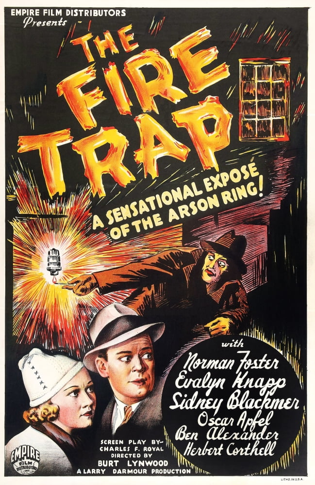 The Fire Trap U Canvas Art -  (11 x 17)