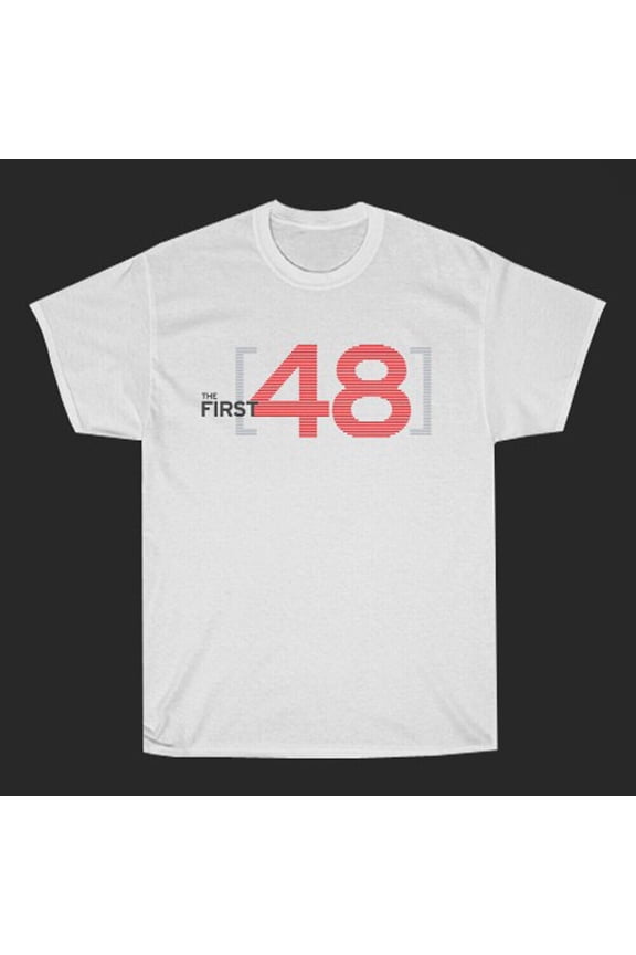 The First 48 TV Show Series Men's White T-Shirt Size S to 3XL
