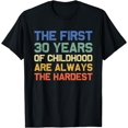thumbnail image 1 of The First 60 Years Childhood Hardest Old 60th Birthday Funny T-Shirt, 1 of 3
