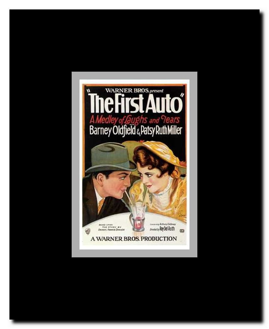 The First Auto Framed Movie Poster