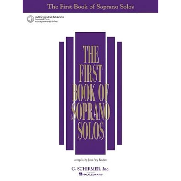 Pre-Owned The First Book of Soprano Solos: Book/Online Audio (First Book of Solos)