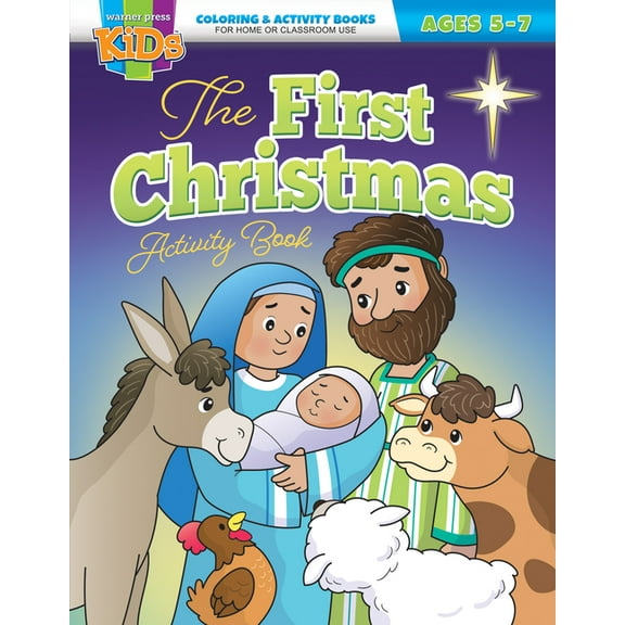 The First Christmas: Activity Book for Ages 5-7, (Paperback)