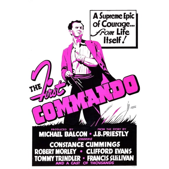 The First Commando Movie Poster Masterprint