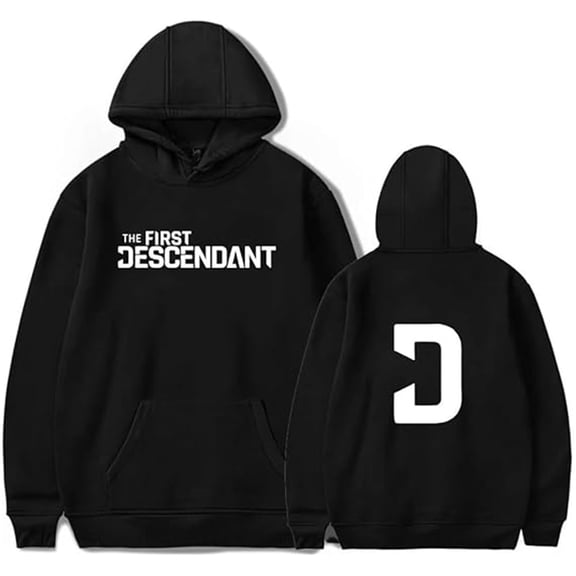 The First Descendant Merch Hoodie Classic Casual Sweatshirt Unisex Fashion Pullover Streetwear