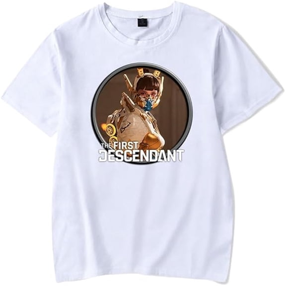 The First Descendant Merch T-shirt Trendy Casual Short-sleeved Unisex Harajuku Clothing