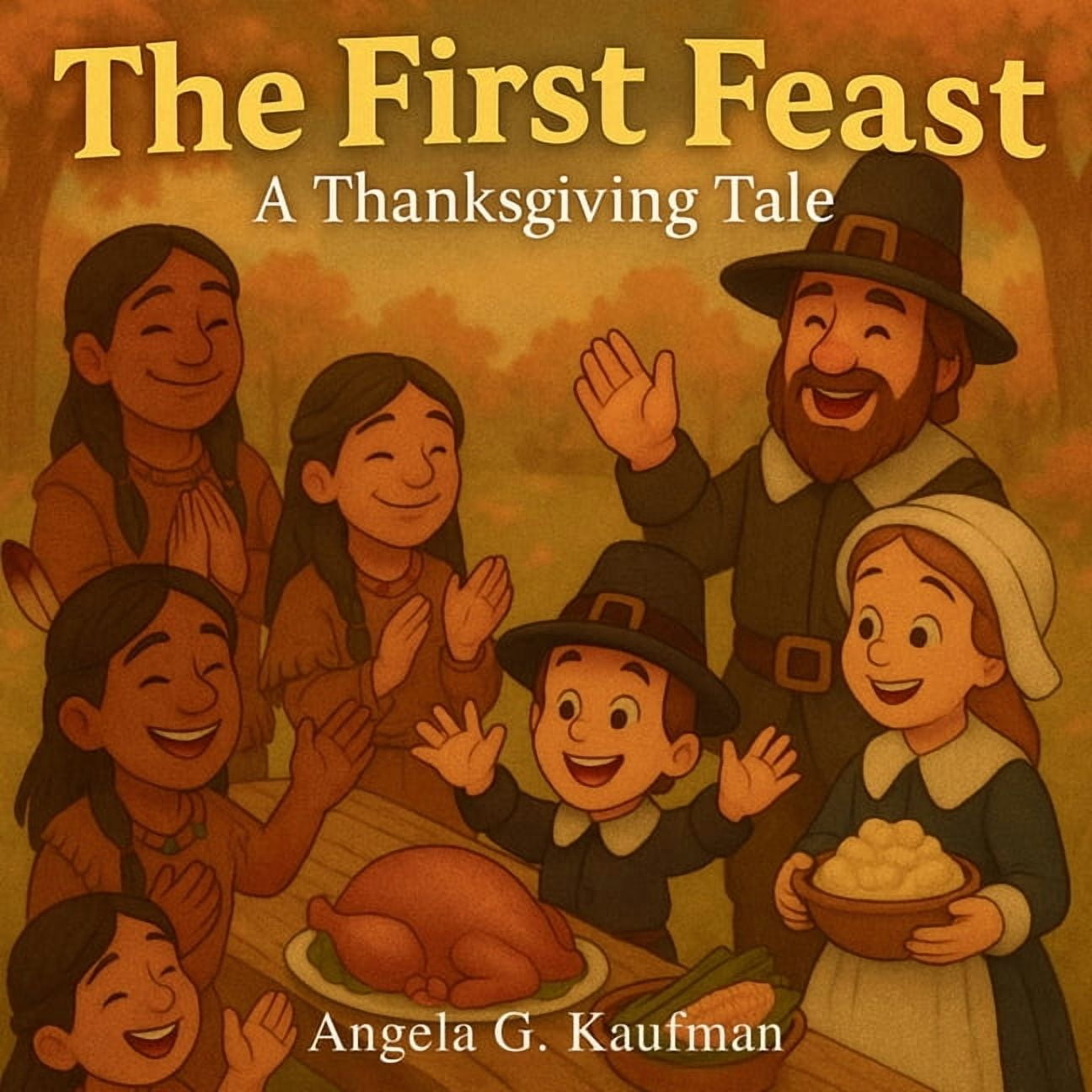 The First Feast: A Thanksgiving Tale, (Paperback)