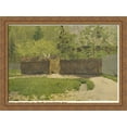 thumbnail image 1 of The First Green. May. 38x28 Large Gold Ornate Wood Framed Canvas Art by Isaac Levitan, 1 of 2