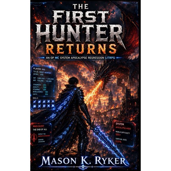 The First Hunter Returns: An OP MC System Apocalypse Regression LitRPG, (Paperback)