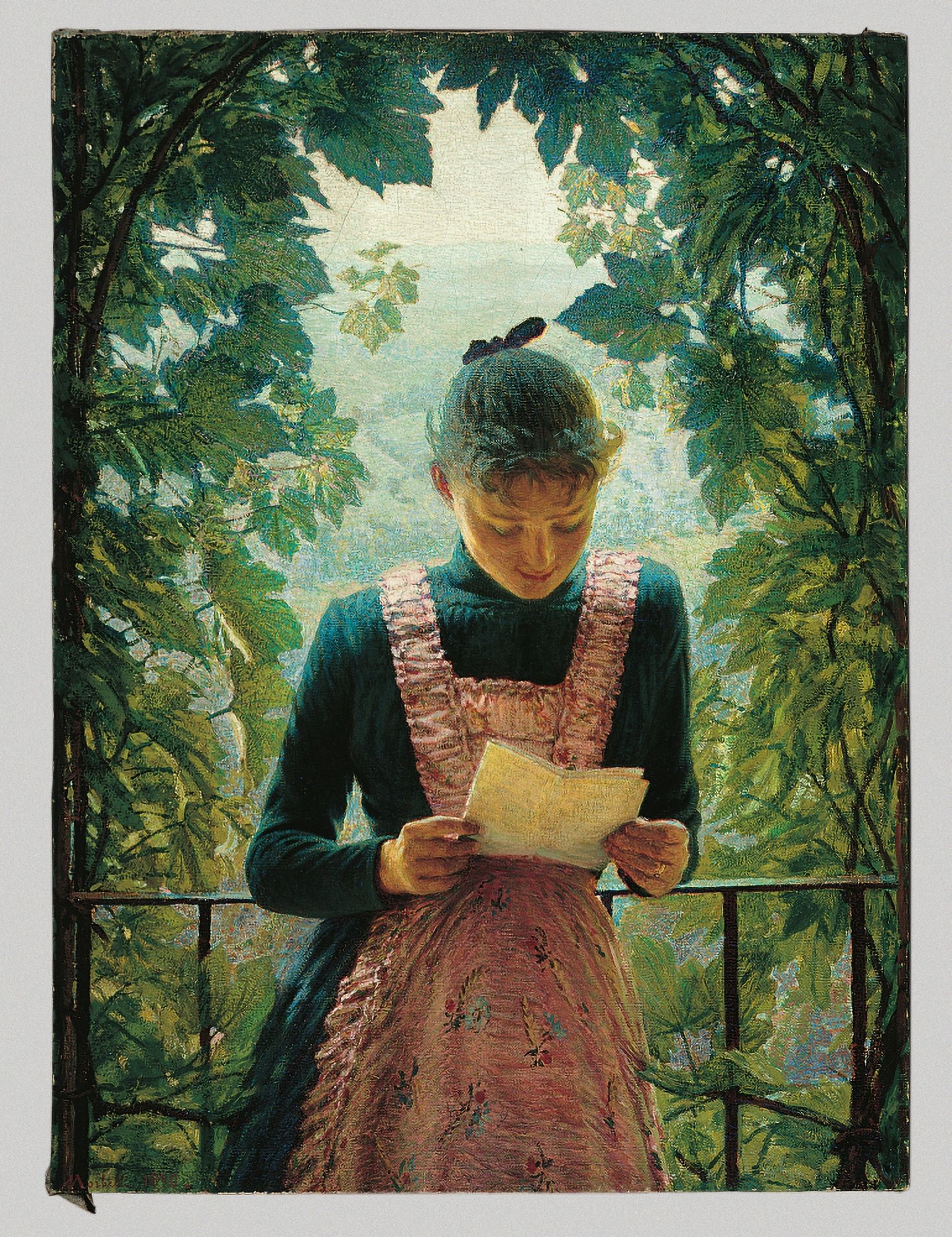 The First Letter Canvas Art -  (24 x 36)