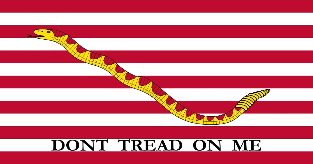 The First Navy Jack authorized by the US Navy Canvas Art - John ParrotStocktrek Images (39 x 21)
