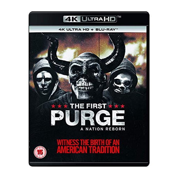 The First Purge (4K Ultra HD) Y'lan Noel Marisa Tomei Patch Darragh Y'lan Noel Mo McRae