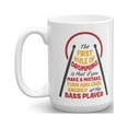 thumbnail image 1 of The First Rule Of Drumming Is That If You Make A Mistake, Turn And Look Angrily At The Bass Player Ceramic Coffee & Tea Gift Mug For The Drummer Lovers Men & Women. (15oz), 1 of 4