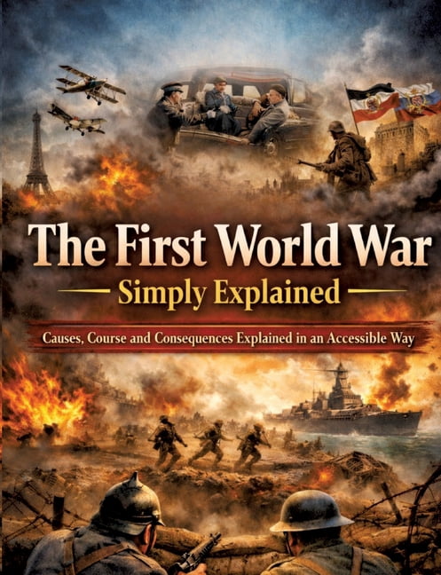 The First World War Simply Explained: Causes, Course and Consequences Explained in an Accessible Way, (Paperback)