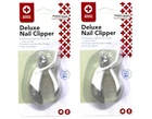The First Years American Red Cross Baby Nail Clippers with Magnifier - 2 Pack