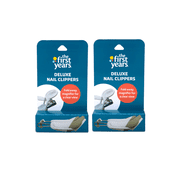 The First Years American Red Cross Deluxe Nail Clipper with Magnifier - 2 Count