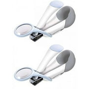 The First Years American Red Cross Deluxe Nail Clipper with Magnifier - 2 Count