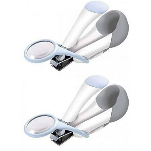 The First Years American Red Cross Deluxe Nail Clipper with Magnifier - 2 Count