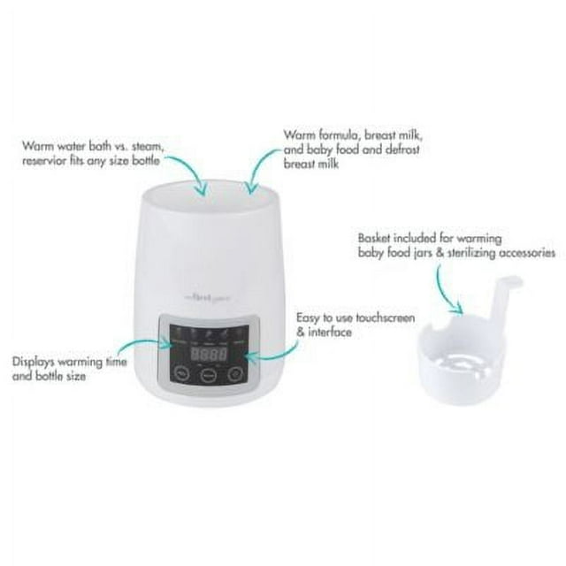 The First Years Gentle Warmth Digital Bottle Warmer for Breast Milk