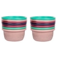 thumbnail image 1 of The First Years GreenGrown Reusable Bowls with Lids â€“ Toddler Snack Bowl â€“ 8 Pack â€“ Pink/Purple/Teal, 1 of 3