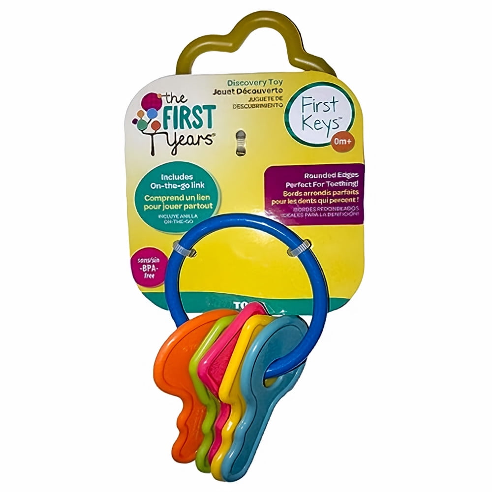 The First Years Learning Curve First Keys Teether (Pack of 2)