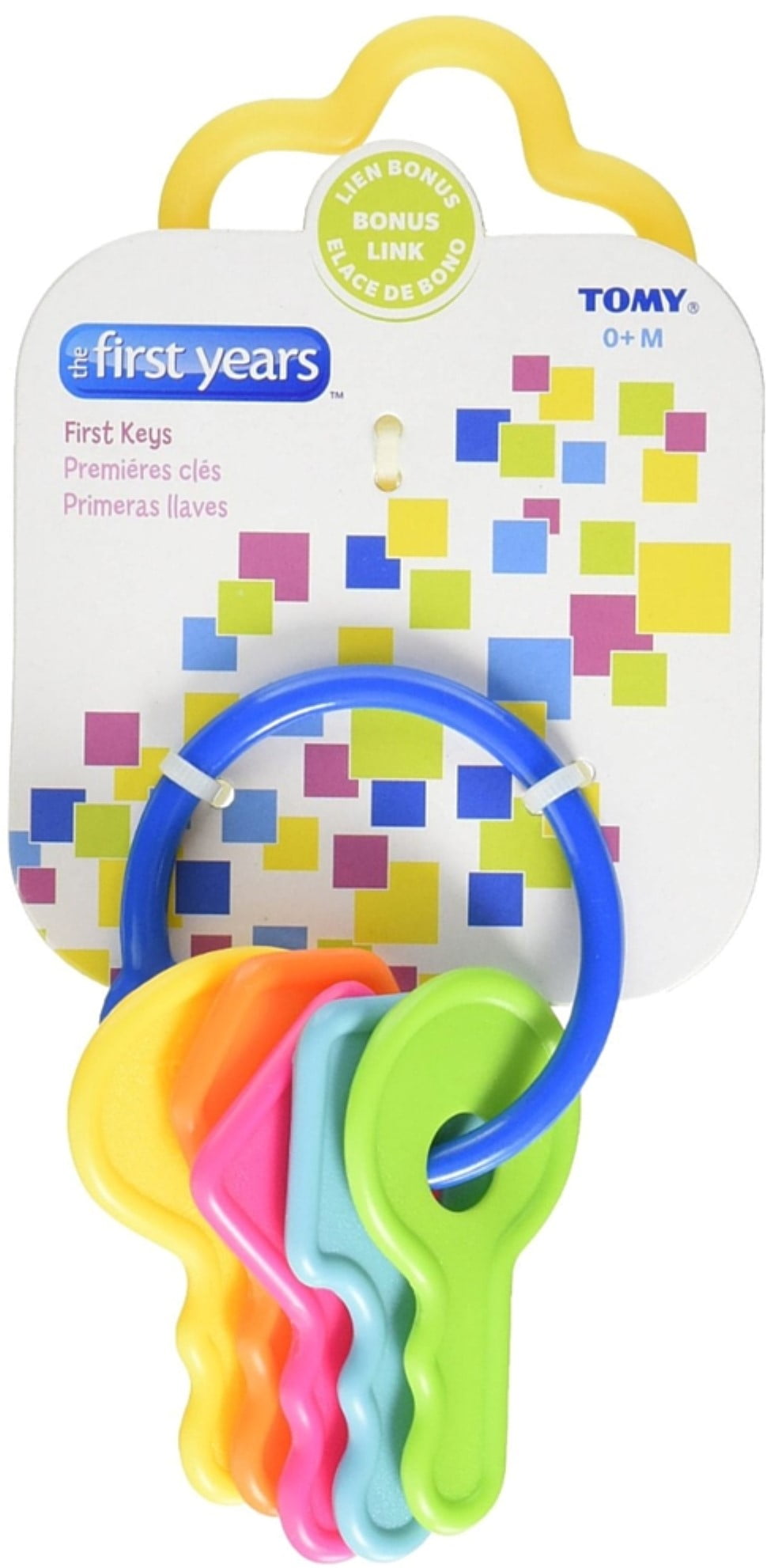 The First Years Learning Curve First Keys Teether (Pack of 3)