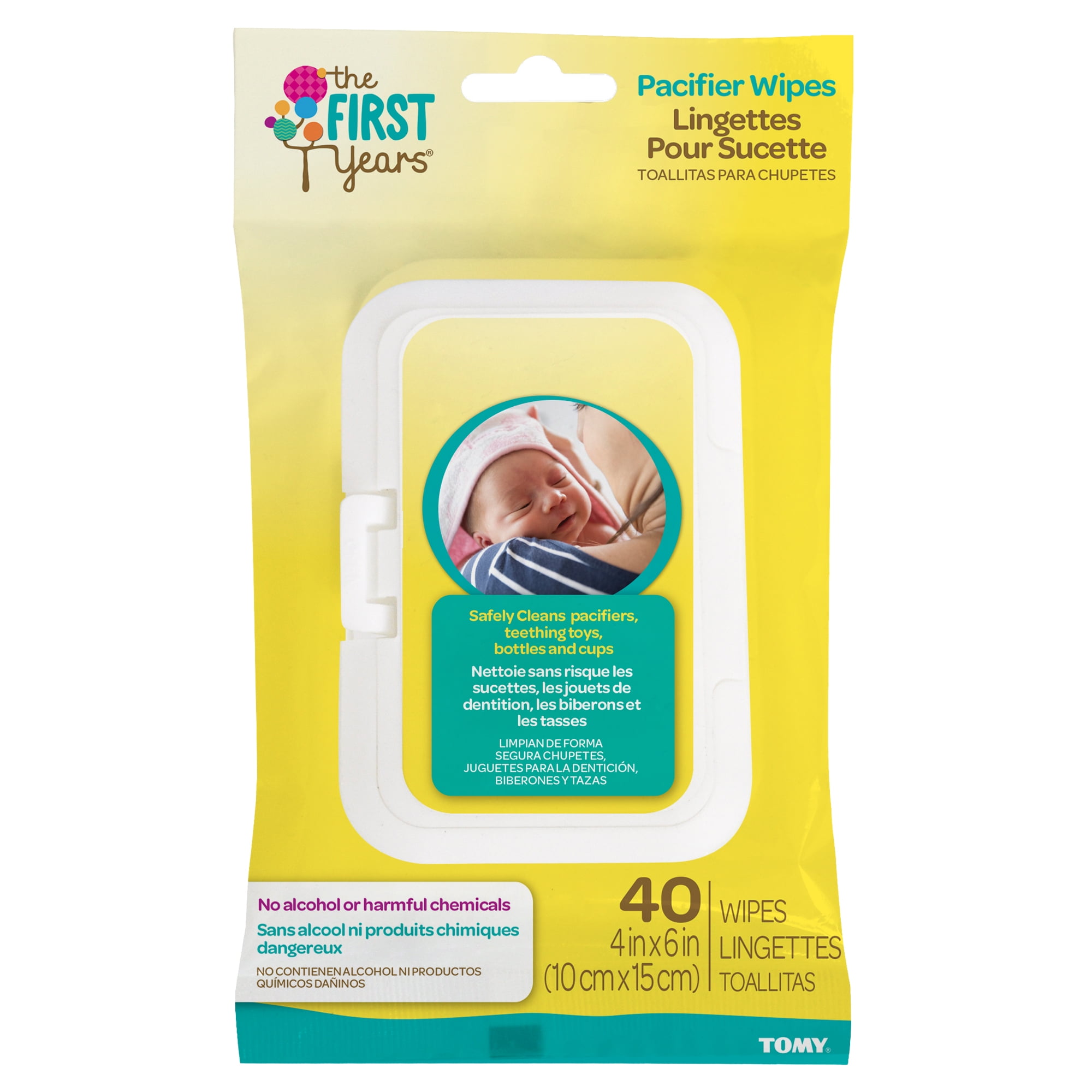 The First Years Pacifier Wipes 40ct