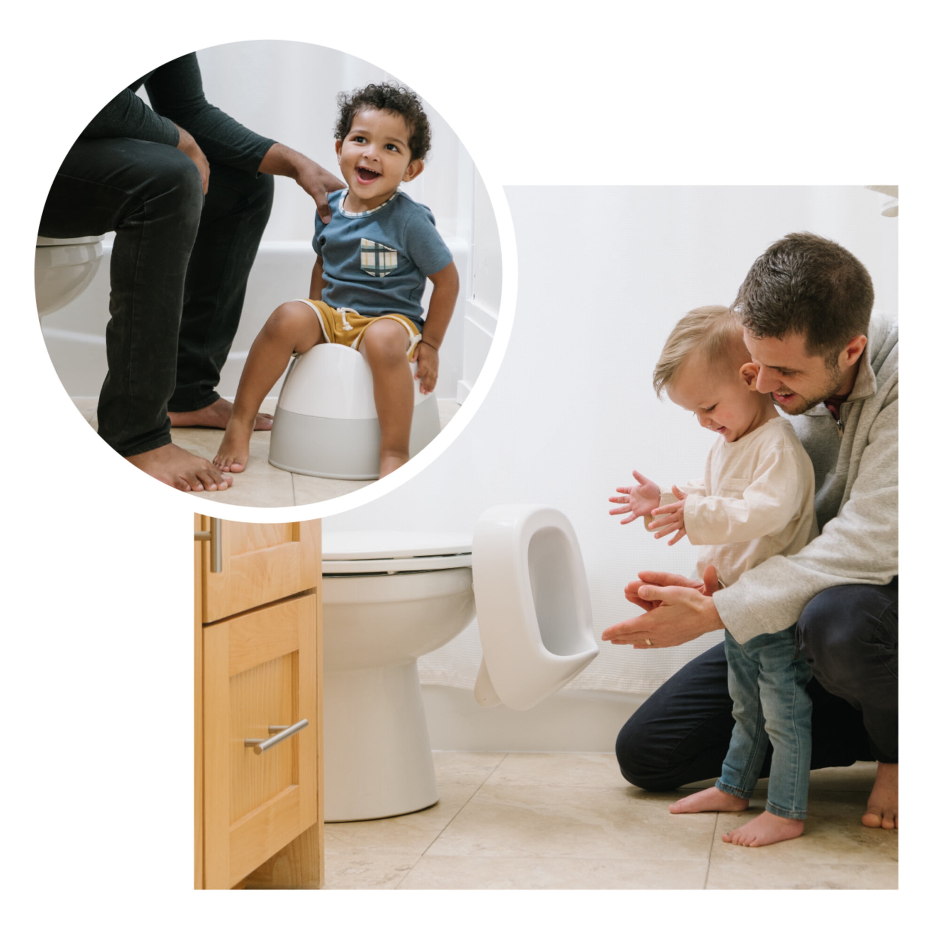 Years Sit or Stand Potty & Urinal – 2-in-1 Potty Training System - Walmart.com