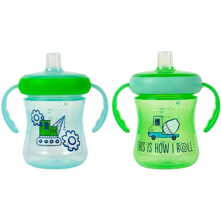 The First Years Soft Spout Trainer Cups 7 Oz - 2 Pack