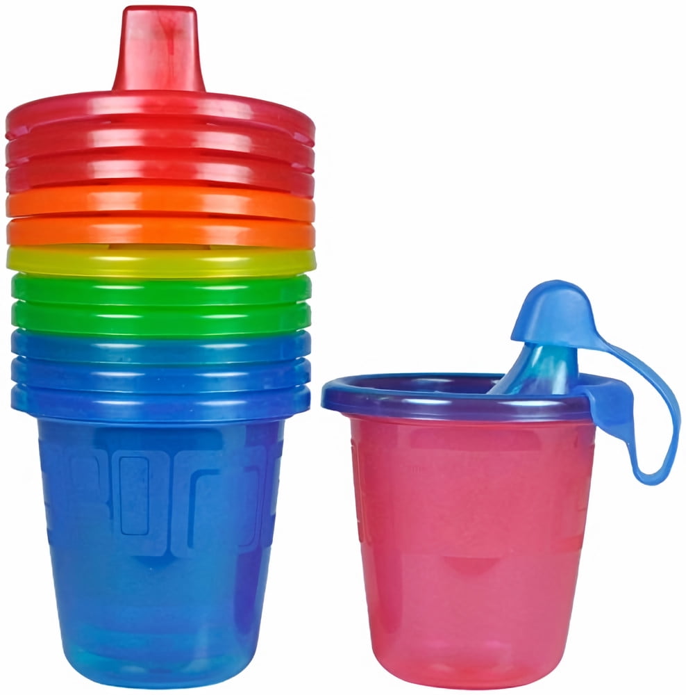 The First Years Spill-Proof 7 oz Cups 6 Each Colors May Vary (Pack of 5)