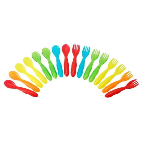 The First Years Take & Toss Dishwasher-Safe Infant Feeding Forks and Spoons, Rainbow Colors, 16 Pack price history and forecast - The First Years Y1184