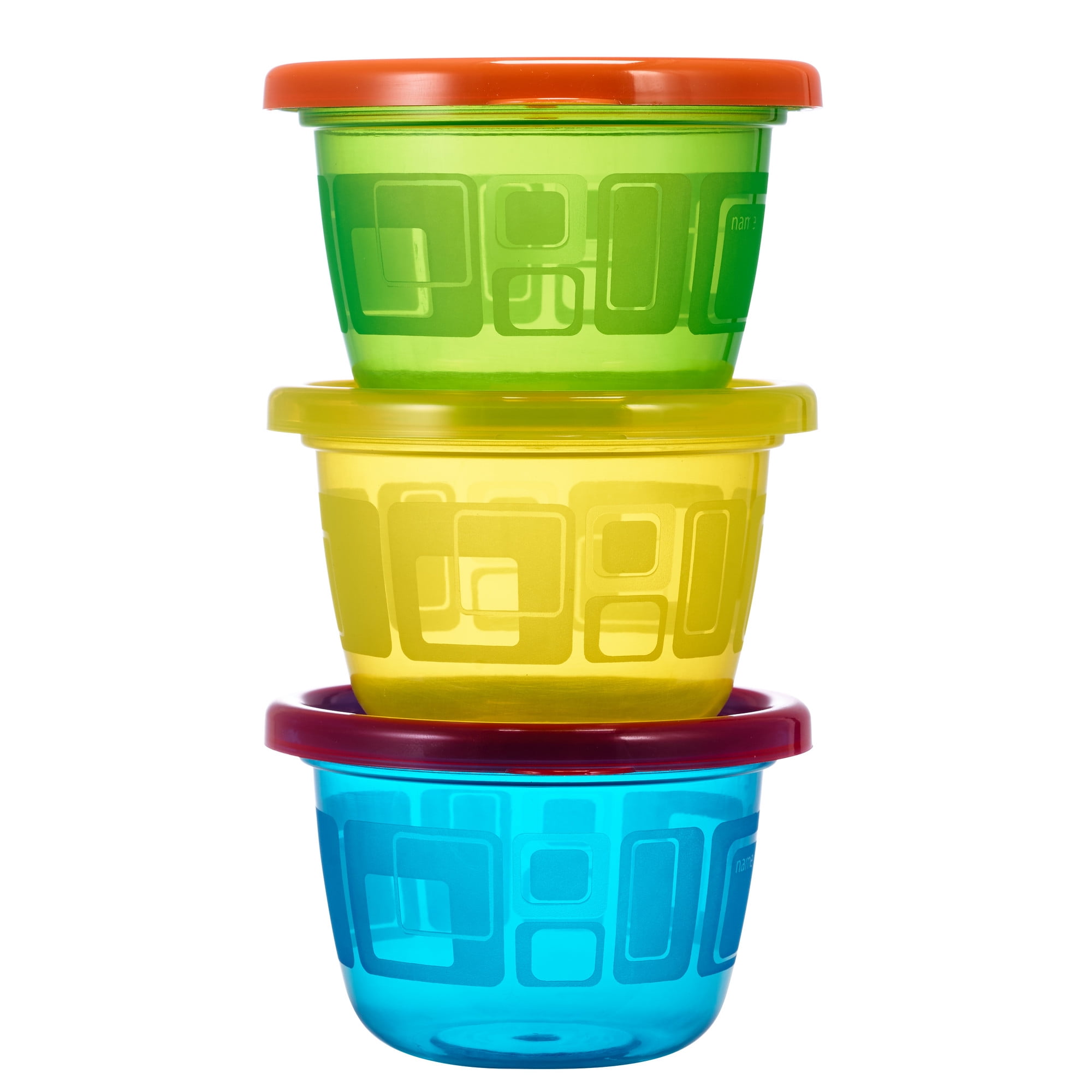 The First Years Take & Toss Spill Proof Sippy Cups - Rainbow Party Pack -  Reusable Toddler Cups - Kids Cups and Snap On Lids for Ages 9 Months and Up