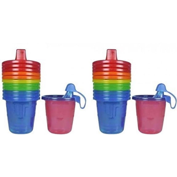 The First Years Take & Toss Spill-Proof Sippy Cups - 7 Oz - 12 Cups