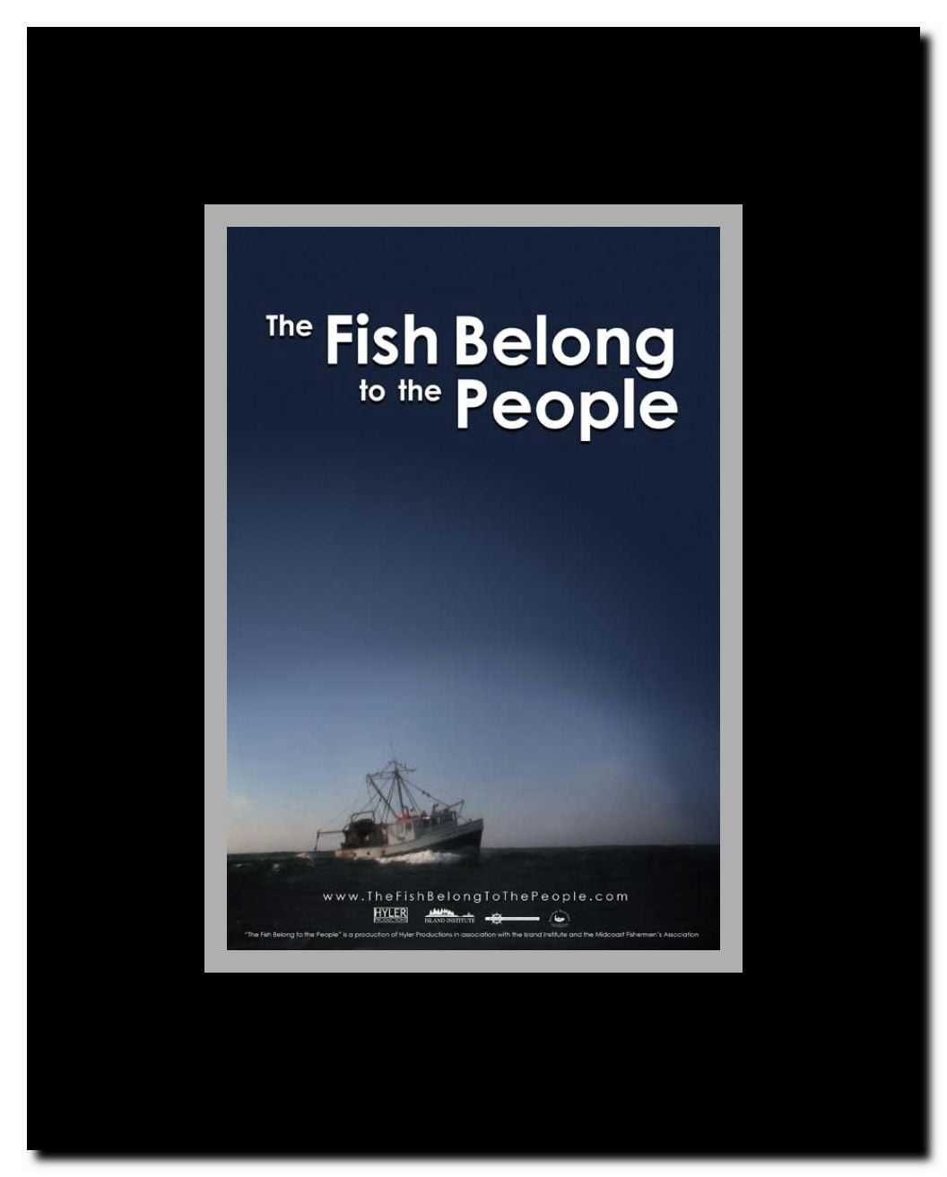 The Fish Belong to the People Framed Movie Poster