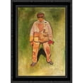 thumbnail image 1 of The Fisherman 20x20 Black Ornate Wood Framed Canvas Art by Munch, Edvard, 1 of 2