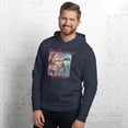 thumbnail image 1 of The Fittest Survive Unisex boxing hoodie (Heather Navy, S), 1 of 4
