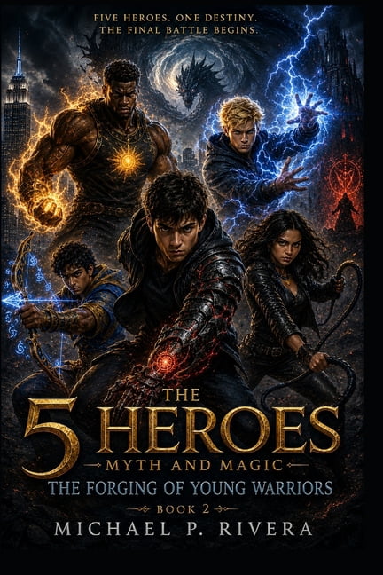 The Five Heroes The Five Heroes: Myth and Magic: The Forging of Young Warriors, Book 2, (Paperback)