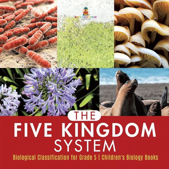 The Five Kingdom System Biological Classification for Grade 5 Children's Biology Books, (Paperback)