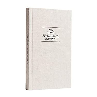 Pre-Owned The Five Minute Journal, Original Daily Gratitude Journal, Reflection & Manifestation Journal for Mindfulness, Undated Daily Journal, Plastic-Free, White - Intelligent Change