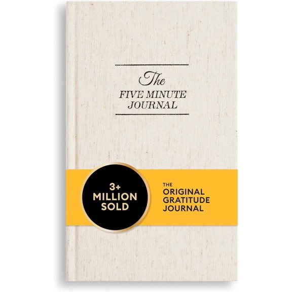 The Five Minute Journal - Original Daily Gratitude for Women & Men Mindfulness, Happiness Reflection Undated Planner Affirmation Gifts