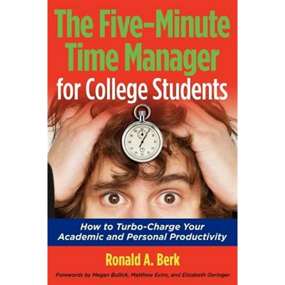 The Five-Minute Time Manager for College Students (Paperback)