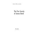 thumbnail image 1 of The Five Secrets of James Bond, (Paperback), 1 of 1