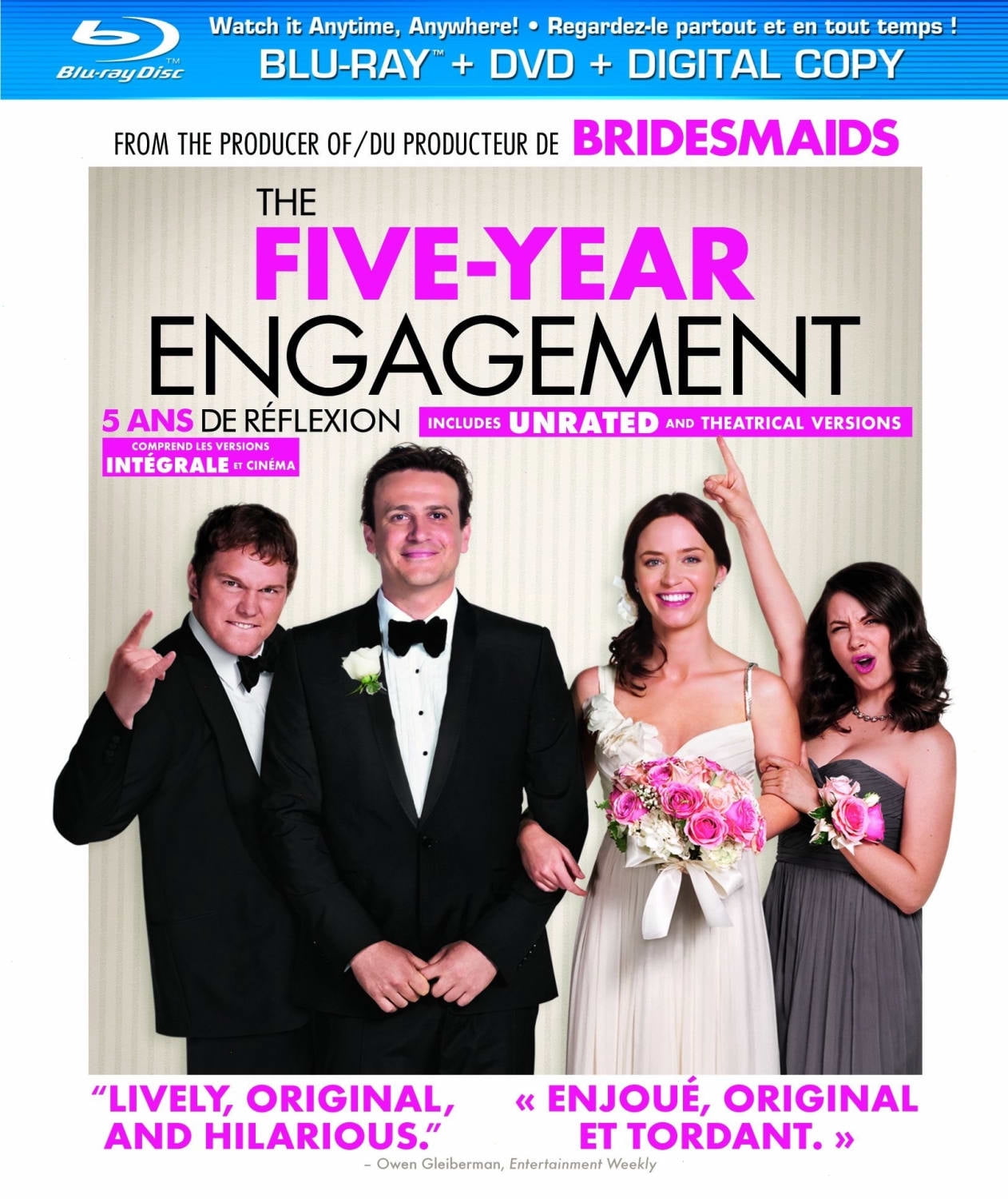 The Five Year Engagement Blu ray DVD Digital Copy Blu ray the-five-year-engagement-blu-ray-dvd-digital-copy-blu-ray