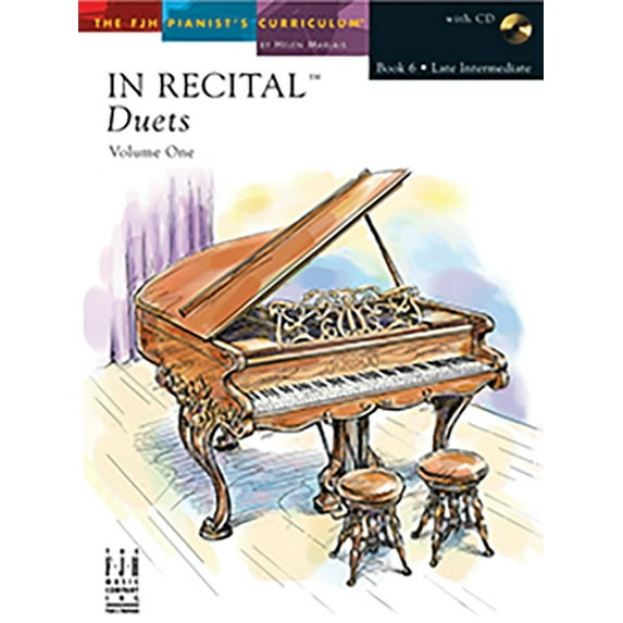 The Fjh Pianist's Curriculum In Recital(r) Duets, Vol 1 Bk 6, Book 1, (Paperback)