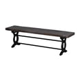 thumbnail image 1 of The Flag Bench-Color:Gray,Style:Modern Chic, 1 of 3