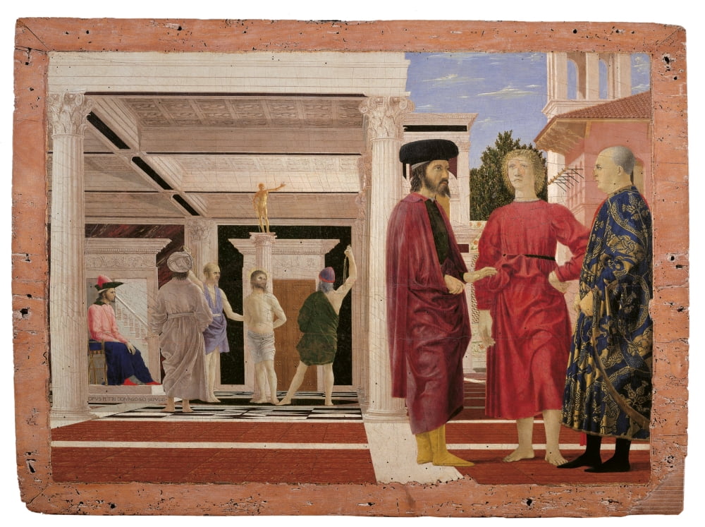 The Flagellation Of Christ Canvas Art -  (36 x 24)